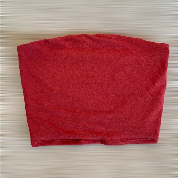 Maroon Garage Tube Top - Picture 1 of 1
